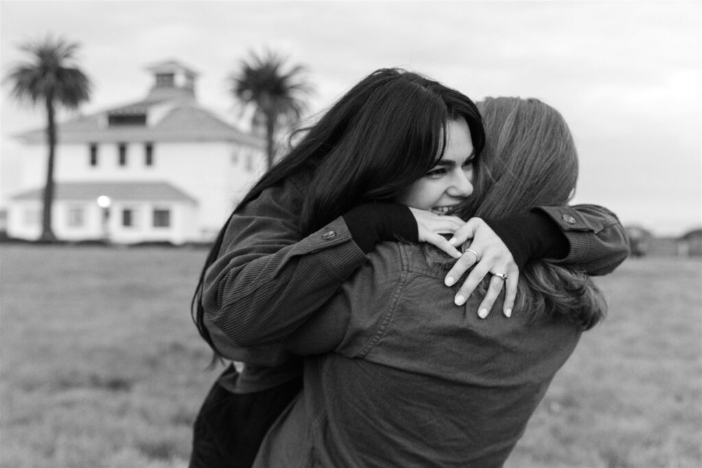 crissy field engagement photos