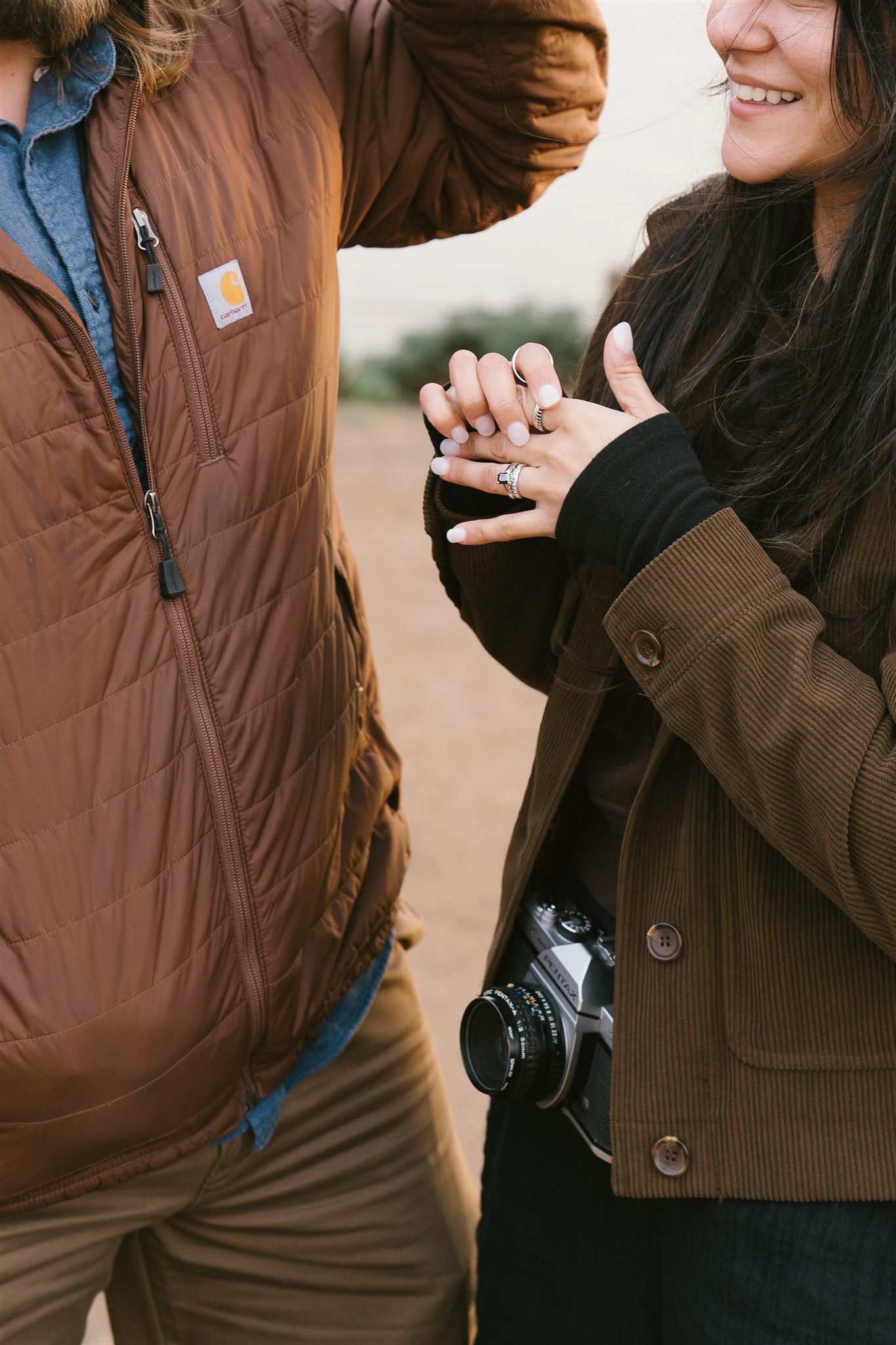 crissy field engagement photos