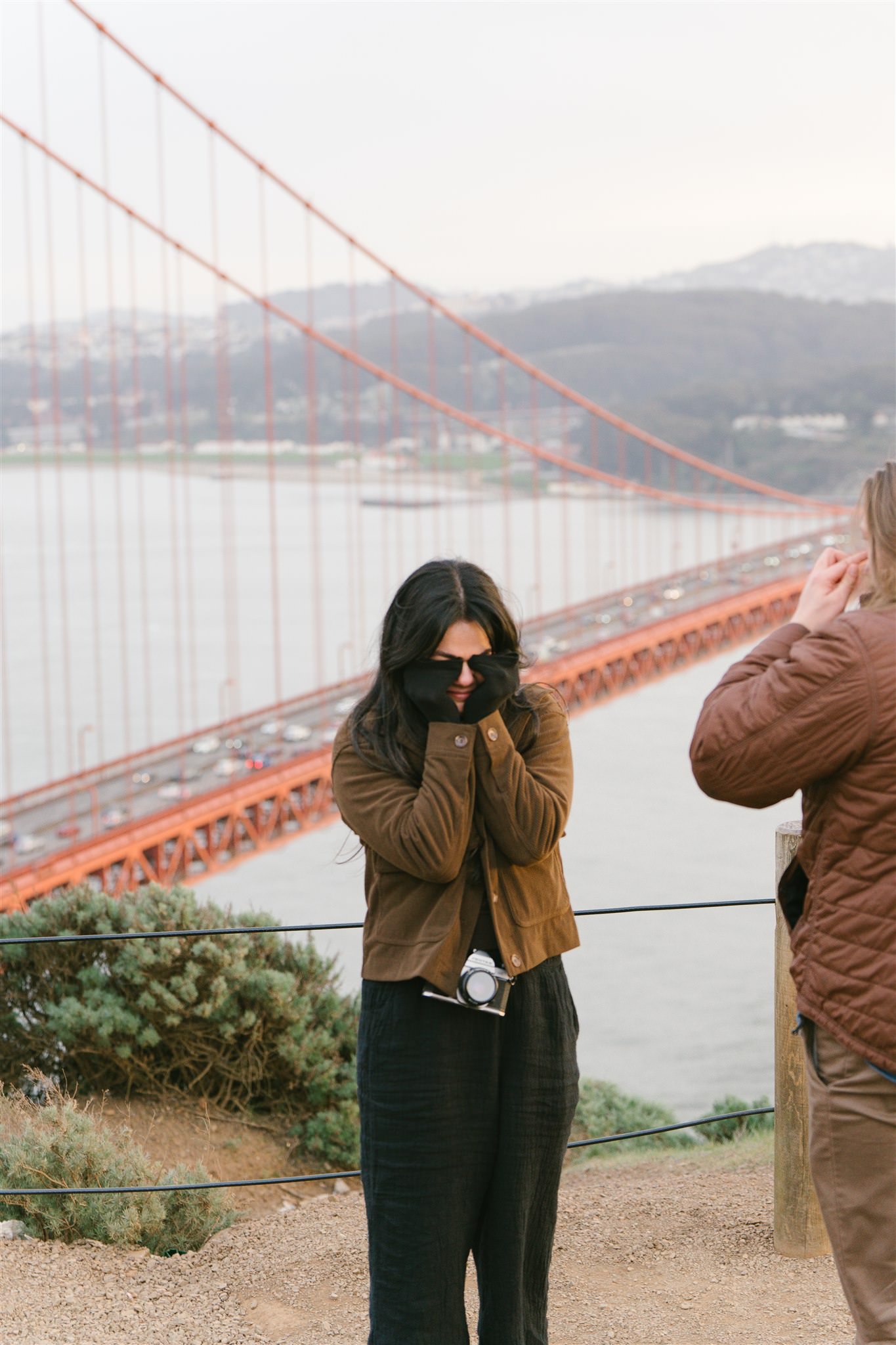 crissy field engagement photos