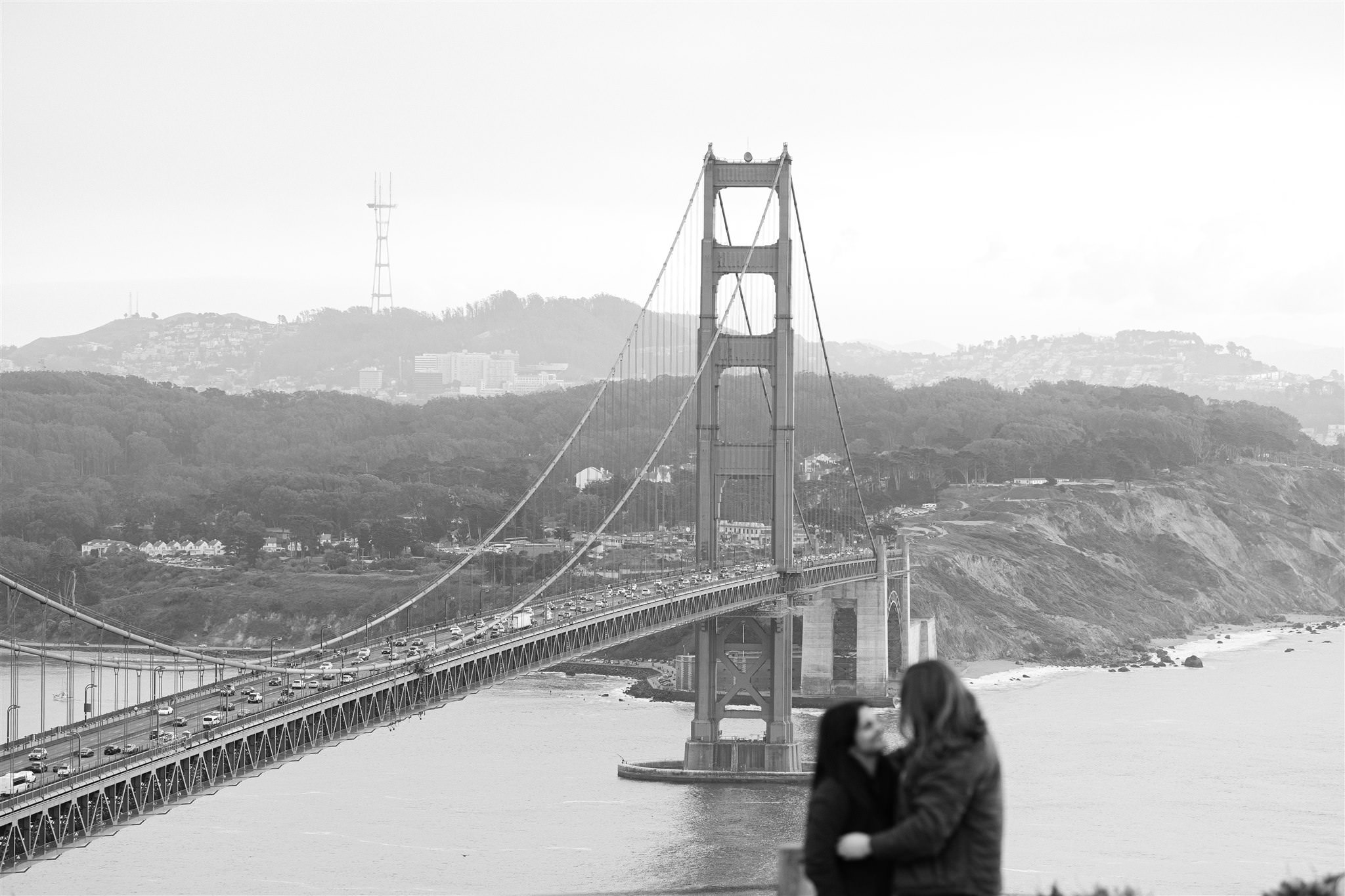 crissy field engagement photos